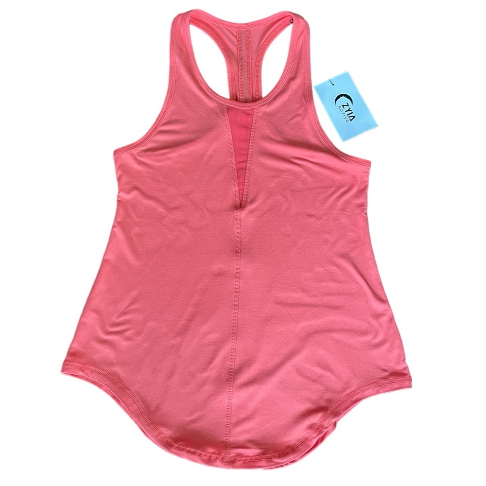 NWT Zyia Coral Effortless Tank - Long Sz Small